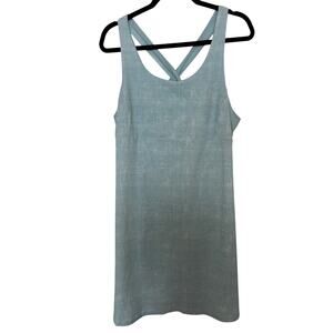 Traj3ctory Activewear Crossback Athletic Dress Blue Built-In Shorts XXL